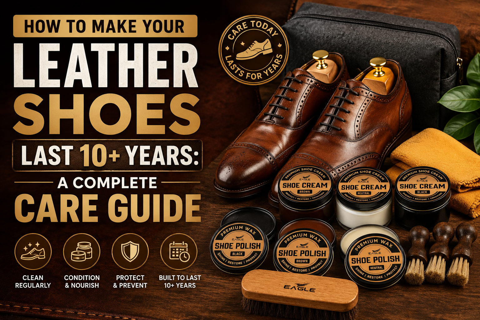 How to Make Your Leather Shoes Last 10+ Years: A Complete Care Guide